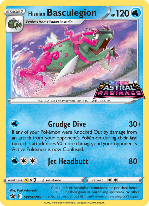 Hisuian Basculegion - Pokémon TCG Card