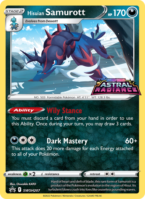 Hisuian Samurott - Pokémon TCG Card