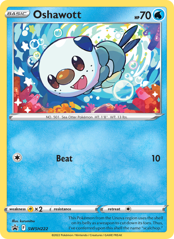 Oshawott - Pokémon TCG Card