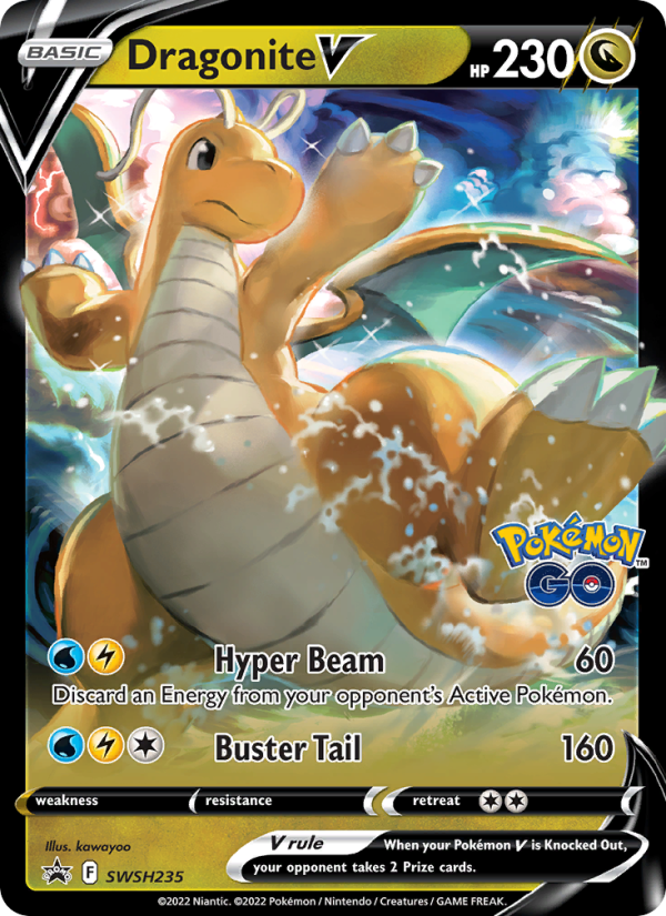 Dragonite V - Pokémon TCG Card