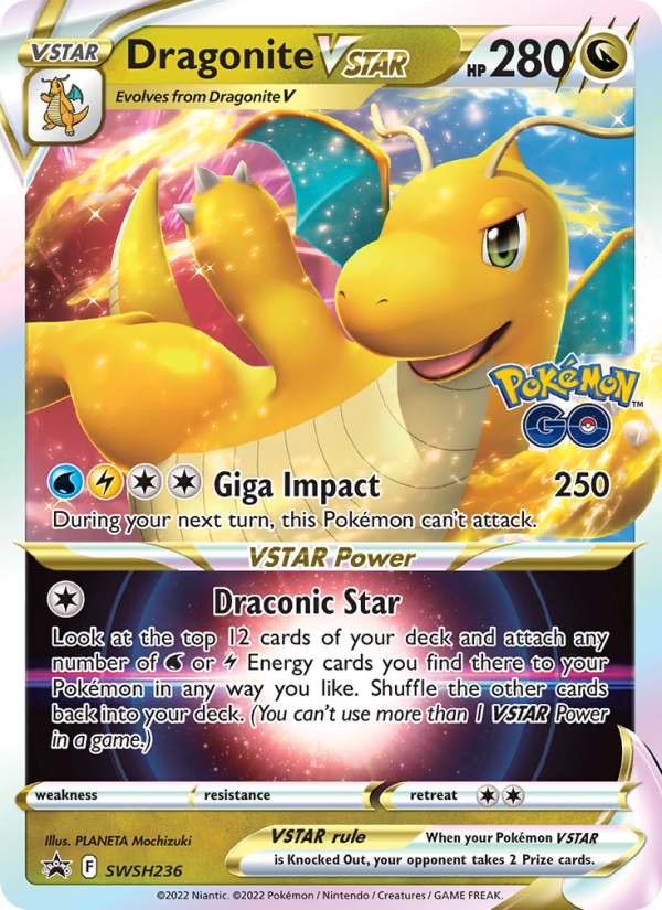 Dragonite VSTAR - Pokémon TCG Card