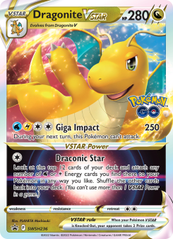 Dragonite VSTAR - pokemon TCG Card