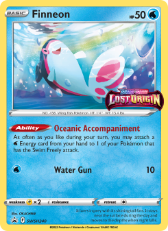 Finneon - pokemon TCG Card