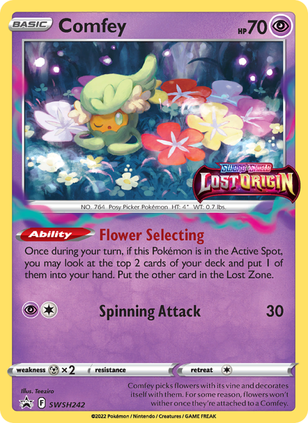 Comfey - Pokémon TCG Card