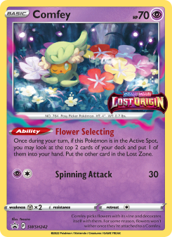 Comfey - pokemon TCG Card