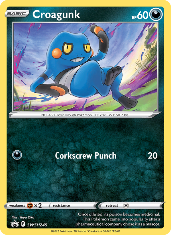 Croagunk - Pokémon TCG Card