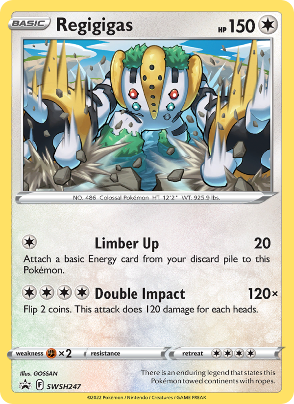 Regigigas - Pokémon TCG Card