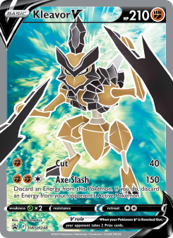 Kleavor V - pokemon TCG Card