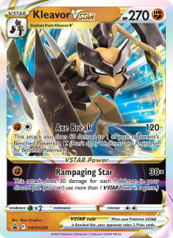 Kleavor VSTAR - pokemon TCG Card