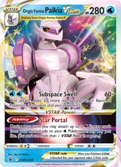 Origin Forme Palkia VSTAR - pokemon TCG Card