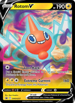 Rotom V - pokemon TCG Card