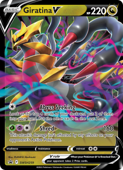 Giratina V - pokemon TCG Card