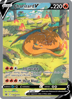 Charizard V - pokemon TCG Card