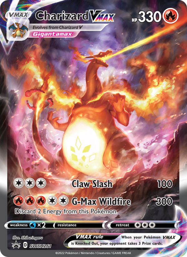 Charizard VMAX - Pokémon TCG Card
