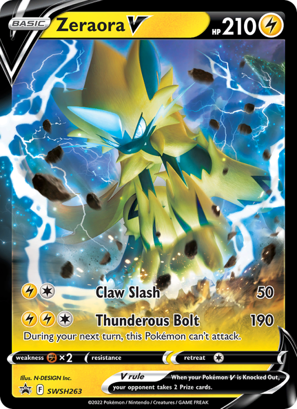 Zeraora V - Pokémon TCG Card