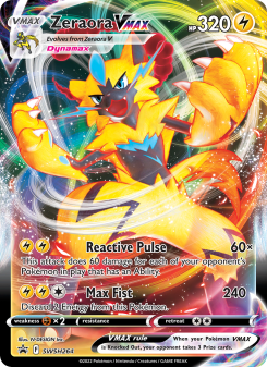 Zeraora VMAX - pokemon TCG Card