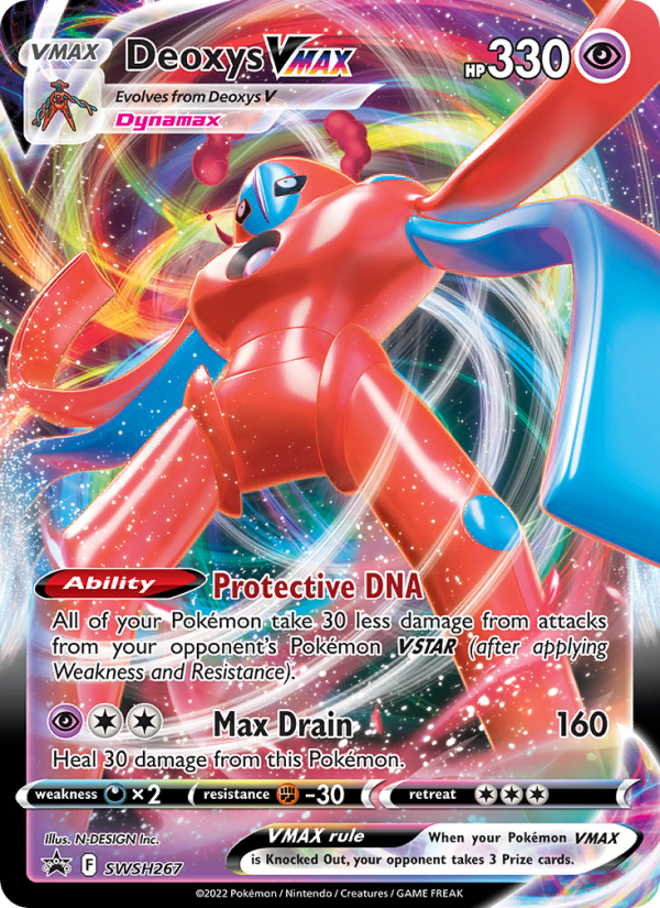 Deoxys VMAX - Pokémon TCG Card