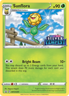 Sunflora - pokemon TCG Card