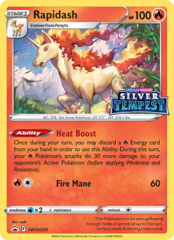 Rapidash - pokemon TCG Card