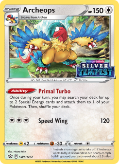 Archeops - pokemon TCG Card