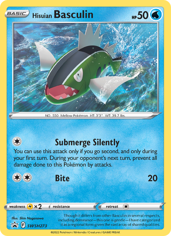 Hisuian Basculin - Pokémon TCG Card