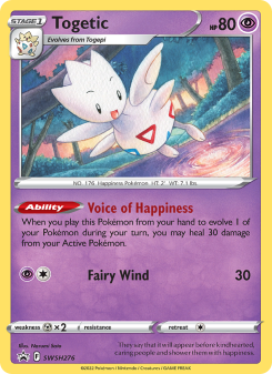 Togetic - pokemon TCG Card