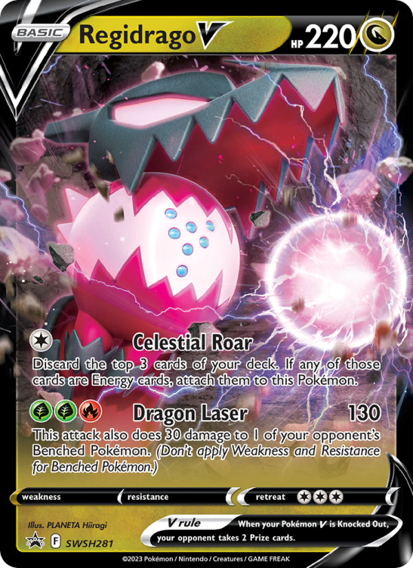 Regidrago V - Pokémon TCG Card