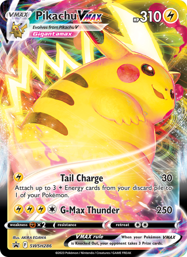 Pikachu VMAX - Pokémon TCG Card