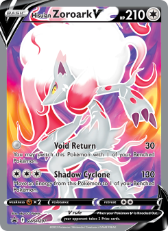 Hisuian Zoroark V - pokemon TCG Card