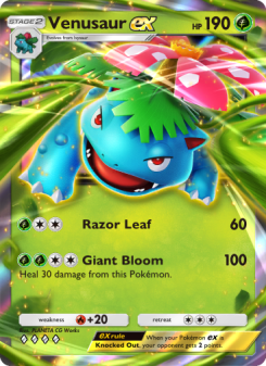 Venusaur ex - pokemon TCG Card