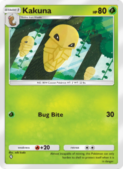 Kakuna - pokemon TCG Card