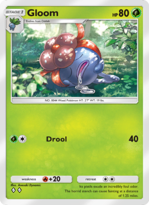 Gloom - Pokémon TCG Card