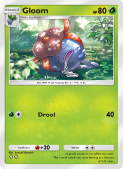 Gloom - pokemon TCG Card