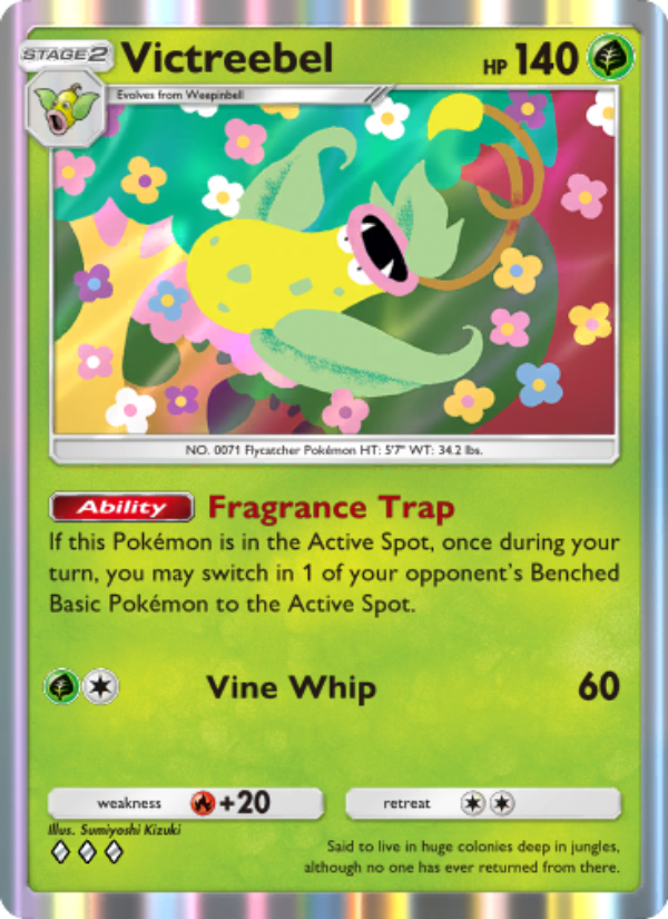 Victreebel - Pokémon TCG Card