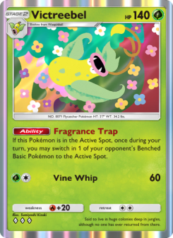 Victreebel - pokemon TCG Card