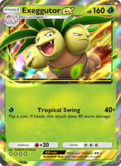 Exeggutor ex - pokemon TCG Card