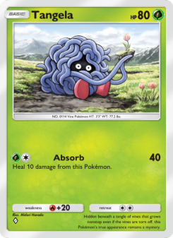Tangela - pokemon TCG Card