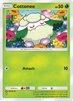 Cottonee - pokemon TCG Card