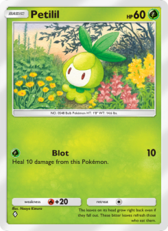Petilil - pokemon TCG Card