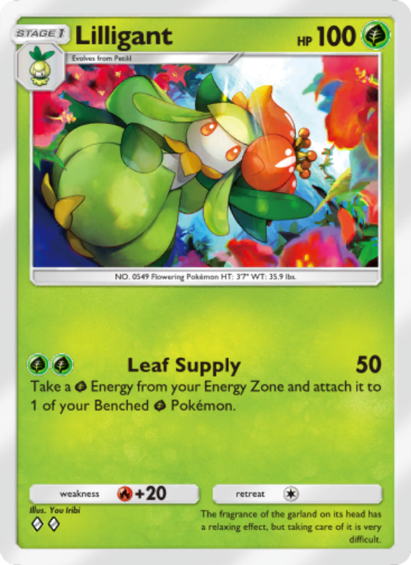 Lilligant - Pokémon TCG Card
