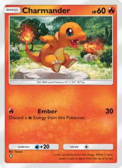 Charmander - pokemon TCG Card