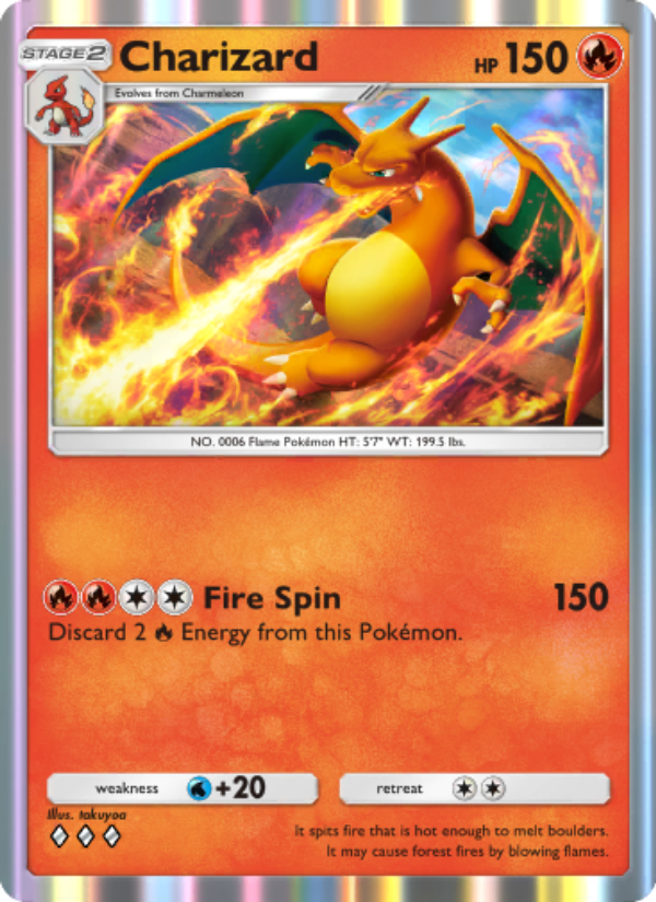 Charizard - Pokémon TCG Card