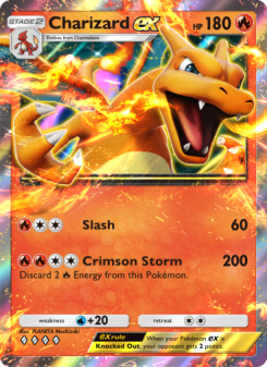 Charizard ex - pokemon TCG Card