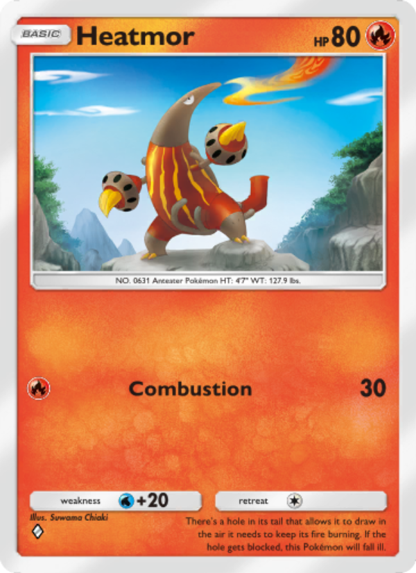 Heatmor - Pokémon TCG Card