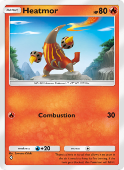 Heatmor - pokemon TCG Card