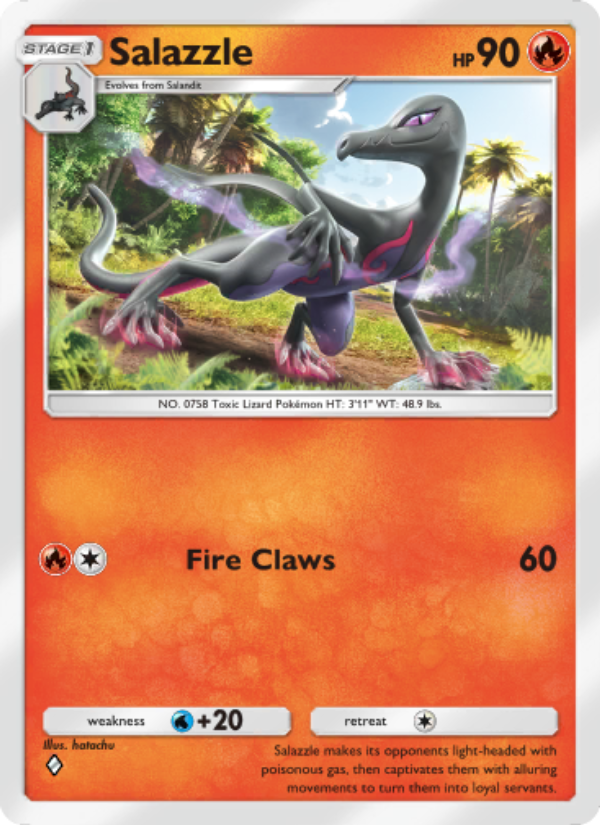 Salazzle - Pokémon TCG Card