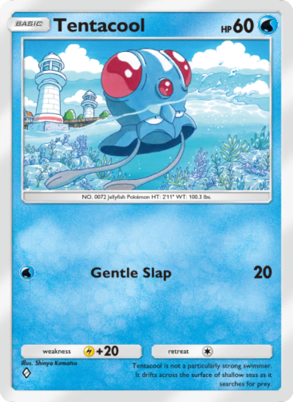 Tentacool - Pokémon TCG Card