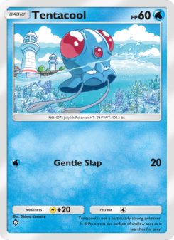 Tentacool - pokemon TCG Card