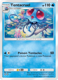 Tentacruel - pokemon TCG Card