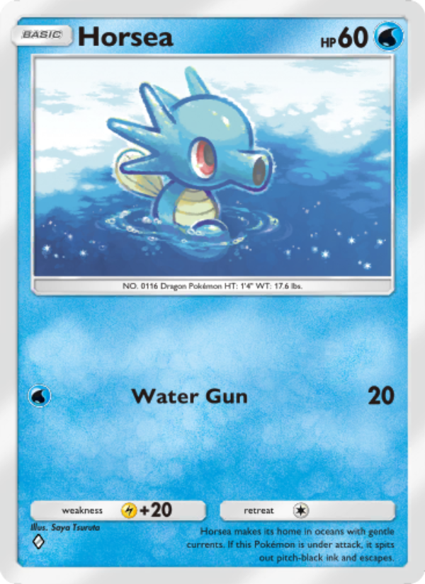Horsea - Pokémon TCG Card